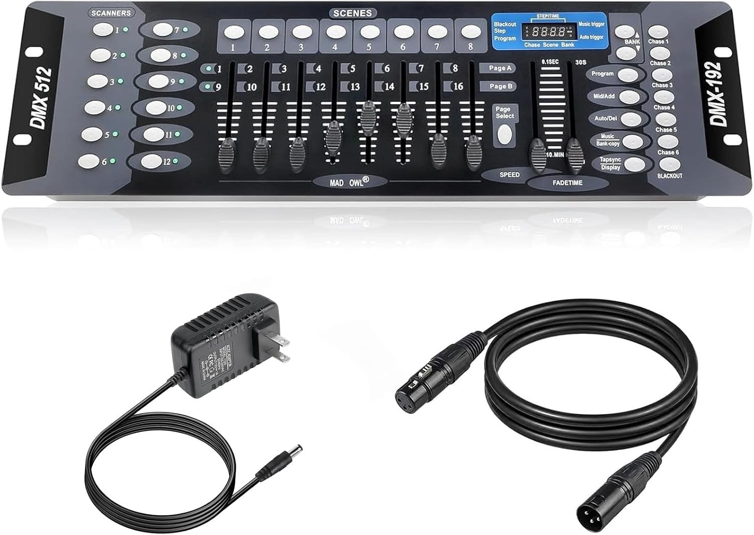 DMX-512 Lighting Controller with 12 Channels