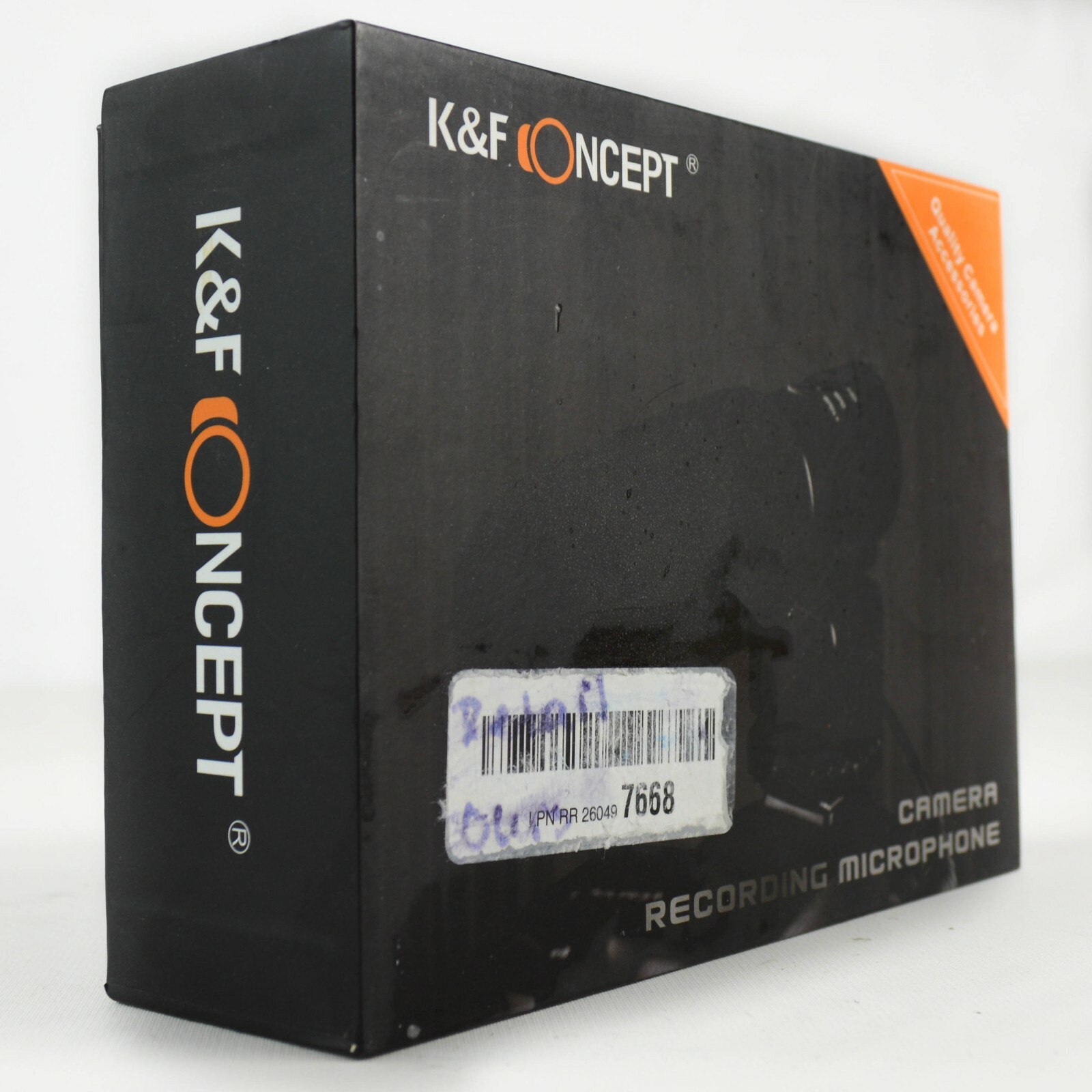 K&F Camera Microphone Mic Concept CM-500 Camera Mount Condenser Small Mono