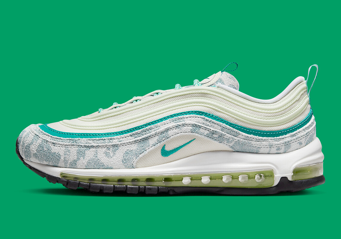 Nike Air Max 97 Barely Volt Coconut Milk Neptune Green White DX3946-100 sz 10