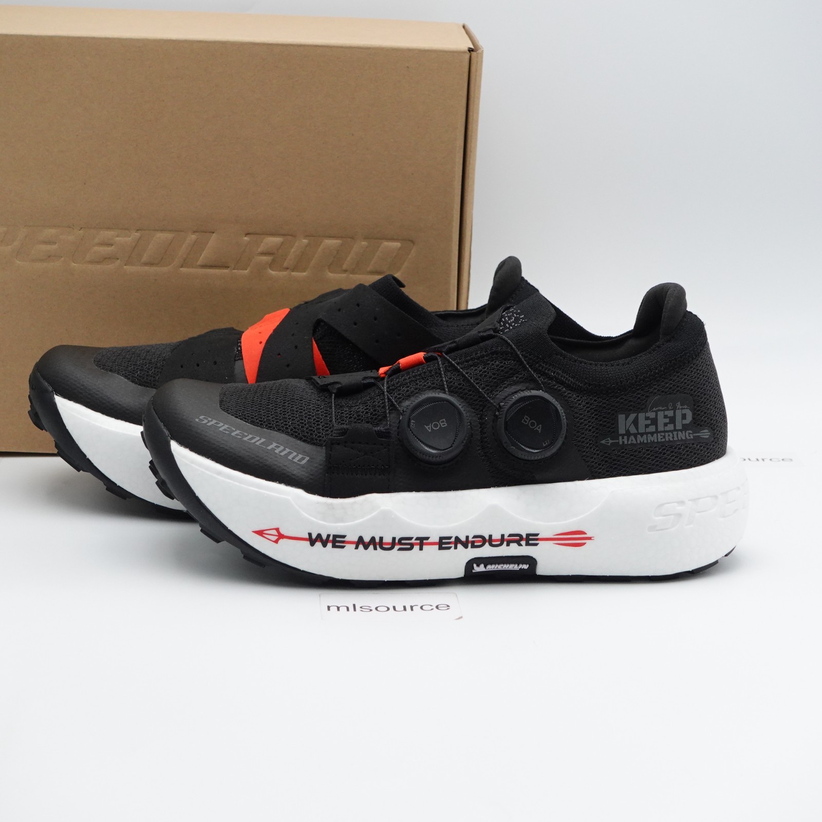 Speedland Women's GS:SFD Cam Hanes Hyper Performance Trail Running Shoes Black