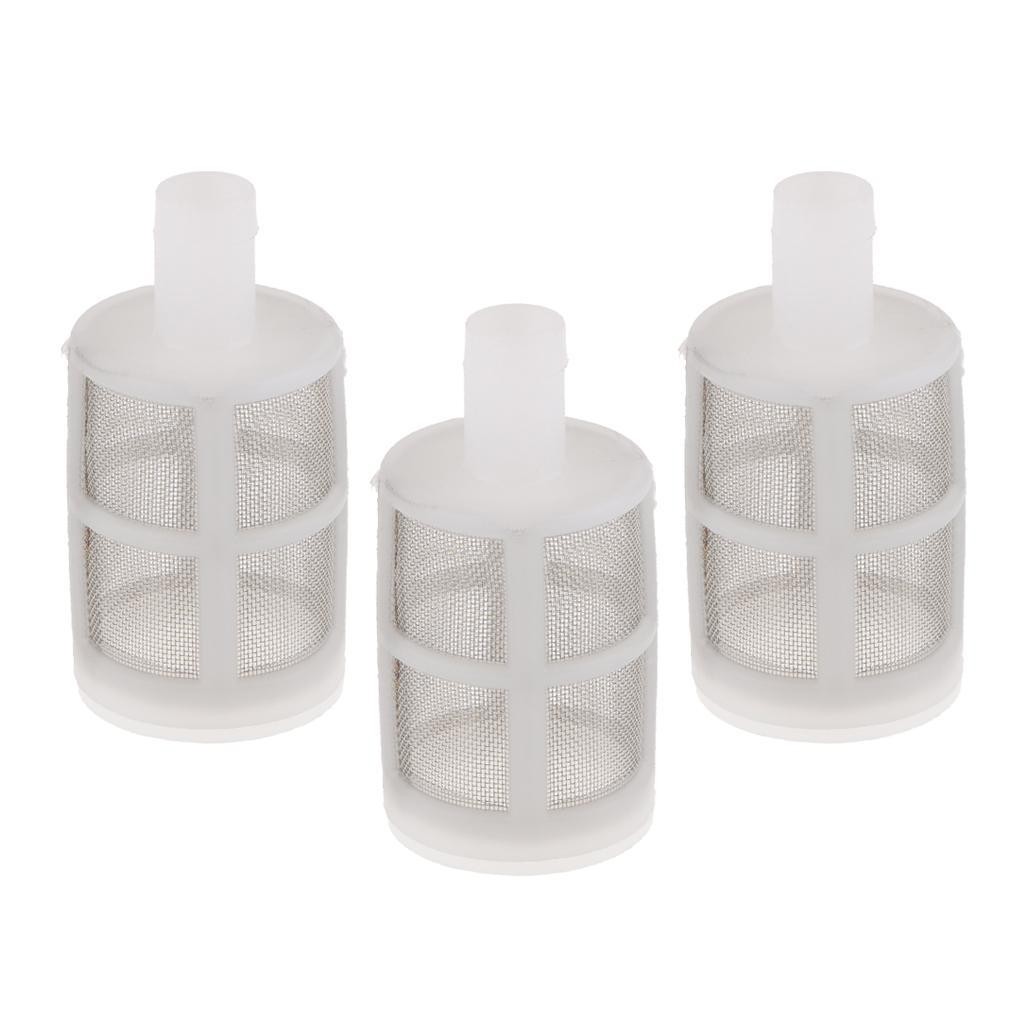 3pcs Water Pump Filter Sprayer Filter Diaphragm Pump