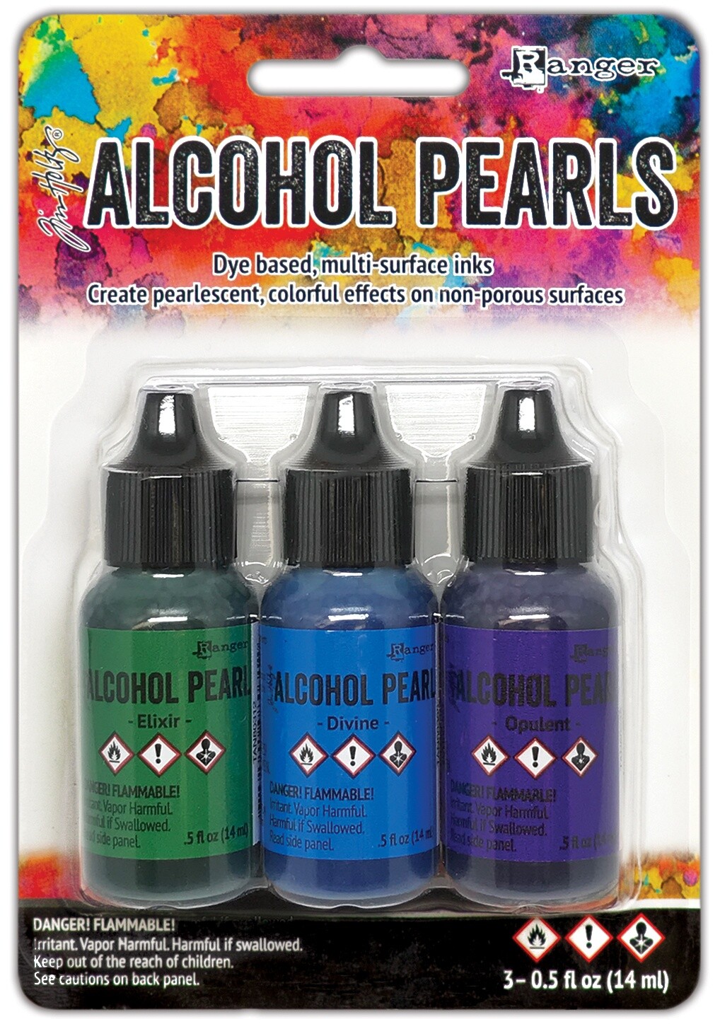 Tim Holtz Alcohol Ink Pearls Kits 3/Pkg-Kit #6 - 2 Pack