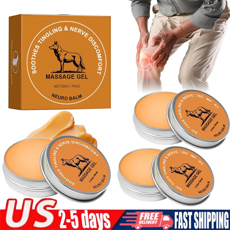 Therawolf Neuro Balm, Joint Care Soothing Cream, Herbal Cooling Soothing Cream