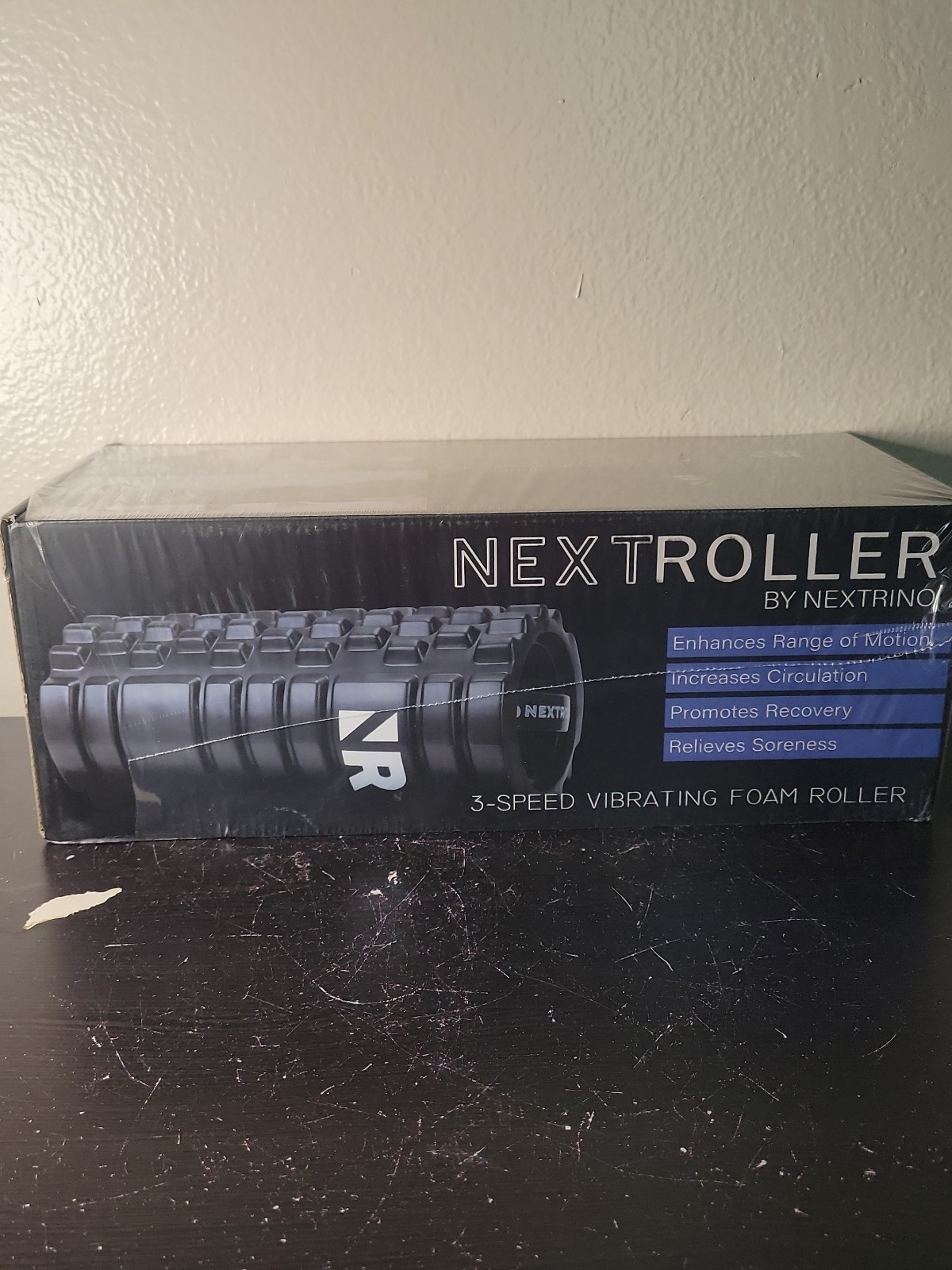 Nextrino NextRoller 3-Speed High Density Vibrating Foam Roller Massage Roller
