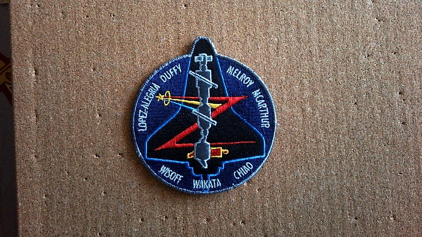 Vintage Embroidered Patch - NASA STS-92 Duffy Melroy McArthur Mission
