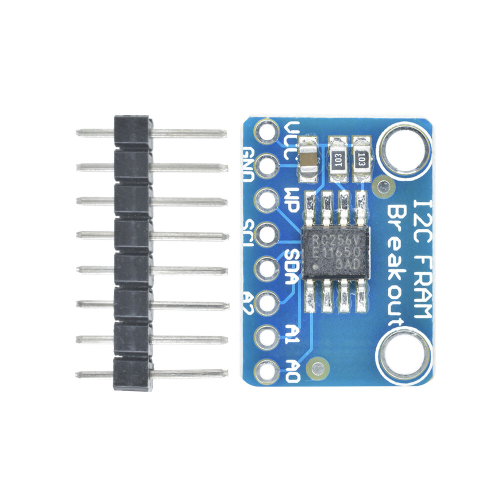 1/2/5/10PCS I2C IIC Non-Volatile FRAM MB85RC256V Breakout 256Kbit 32KByte Memory