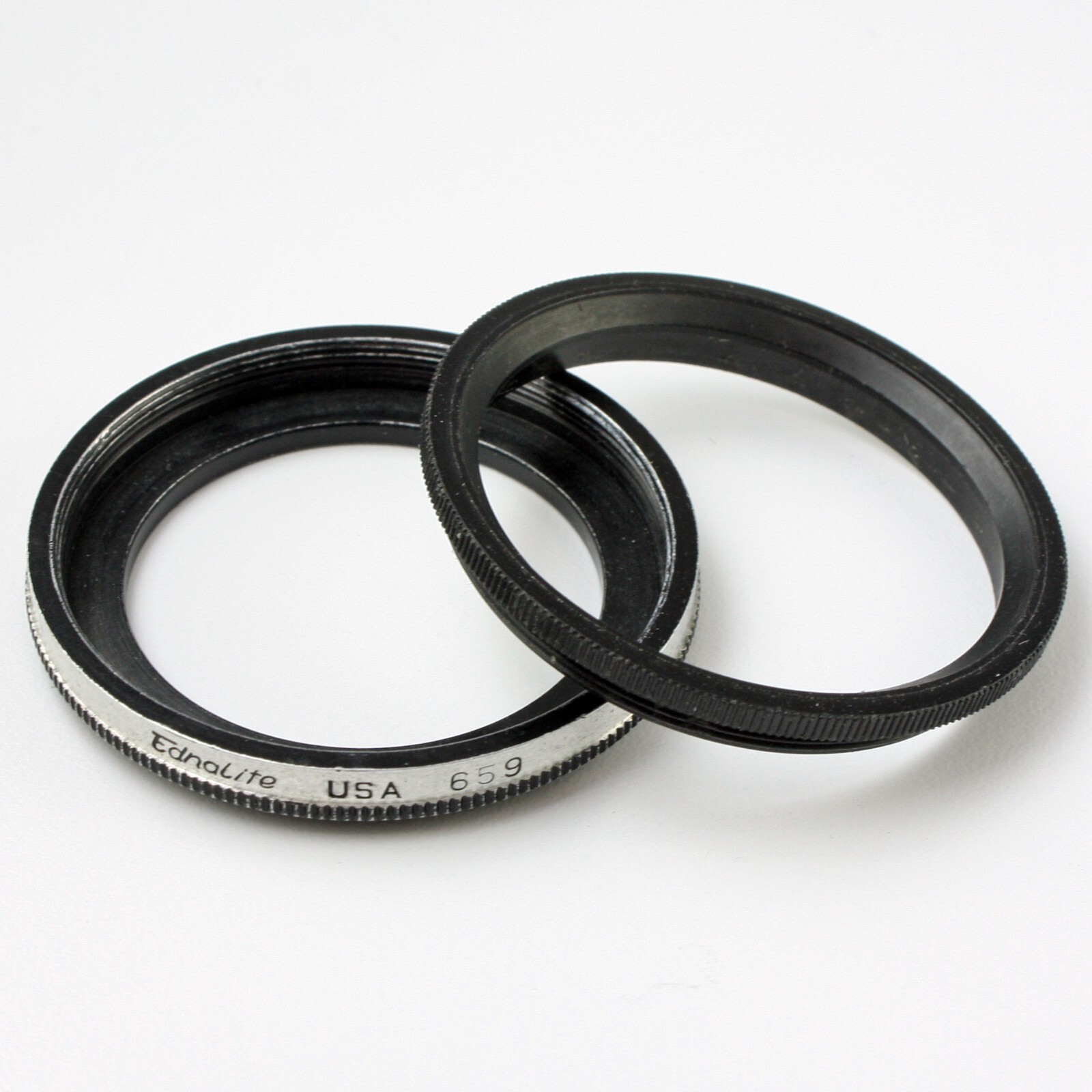Ednalite #659 Series VI Step-Up Adapter for Rolleiflex Bayonet II Cameras