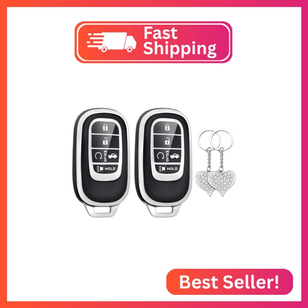 LECART Key Fob Cover for Honda CR-V Civic Pilot Accord HR-V Sport Touring 2025 2
