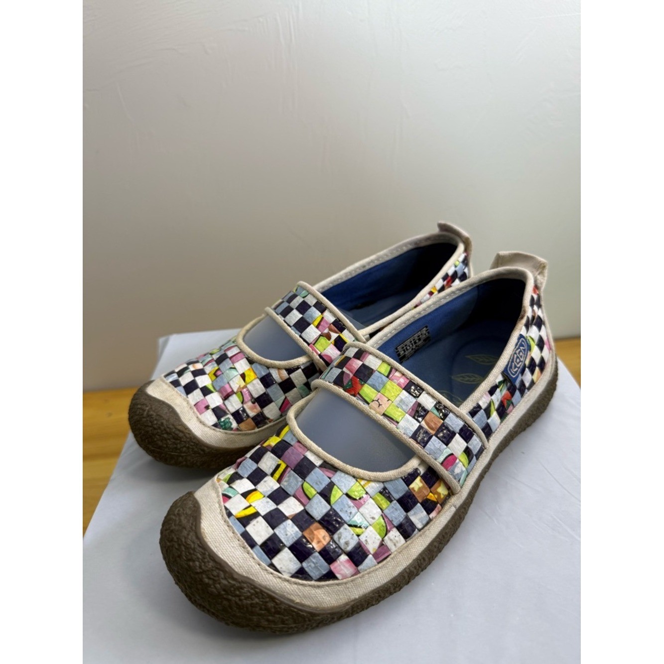Keen Women's Harvest Rice Bag Woven Slip-On Mary Jane Shoe Comfort Recycled W8.5