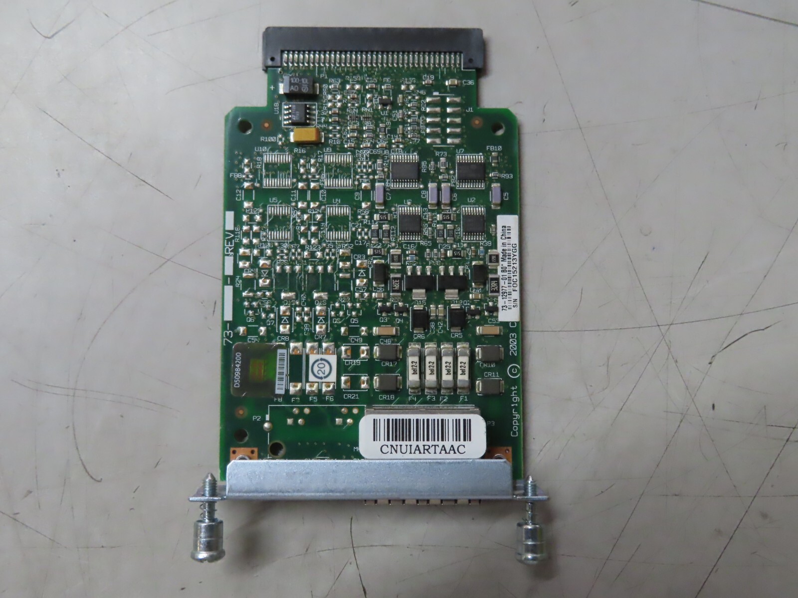 Cisco VIC2-2FX0 800-33584-01 Voice Interface Card