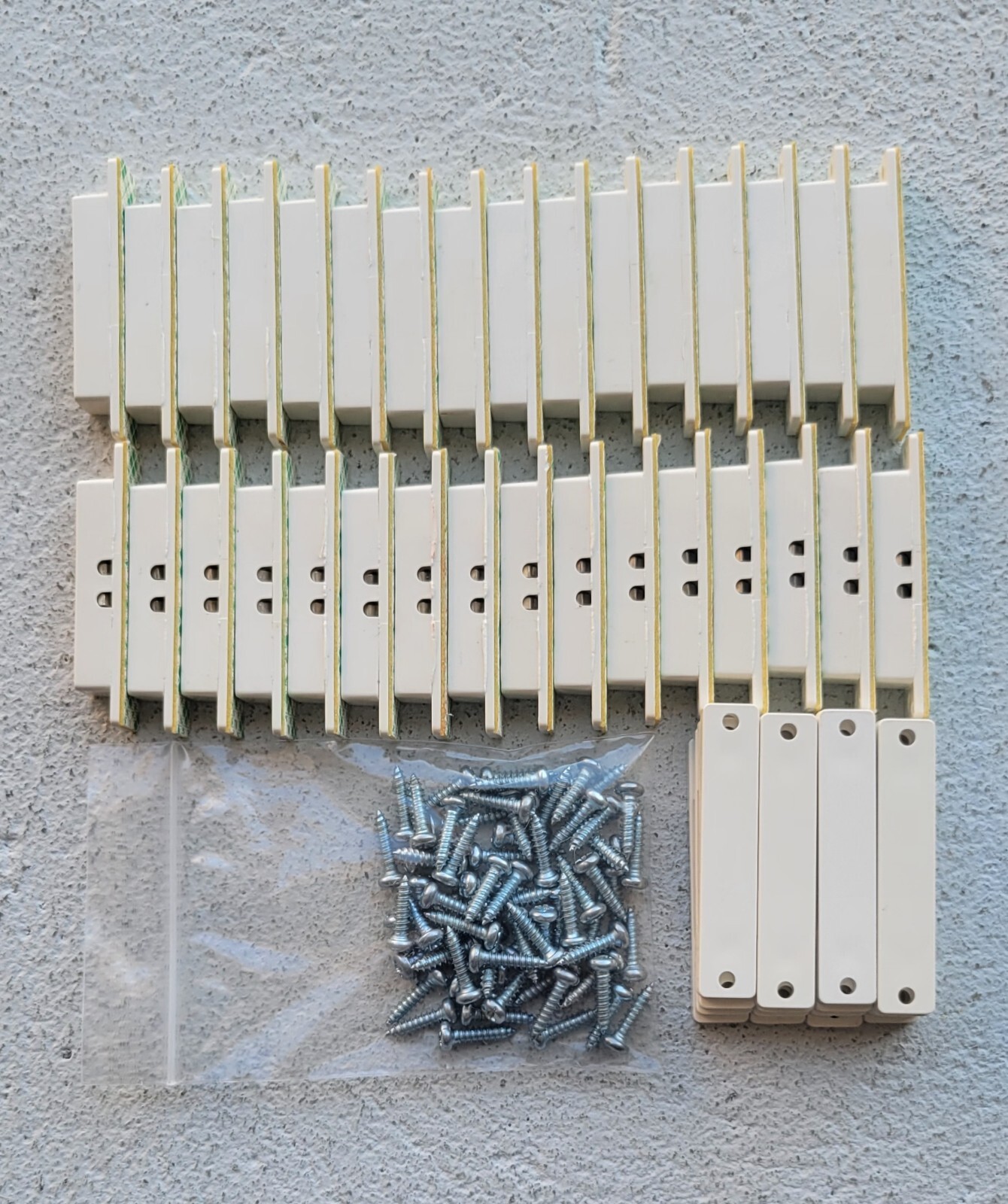 Interlogix 1138T-N Surface Screw Mount Terminal Contact White  New, *Lot Of 16*
