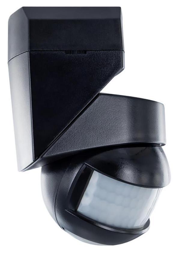 Sensore PIR Doppio, IP54, Nero - ILSENPIR016