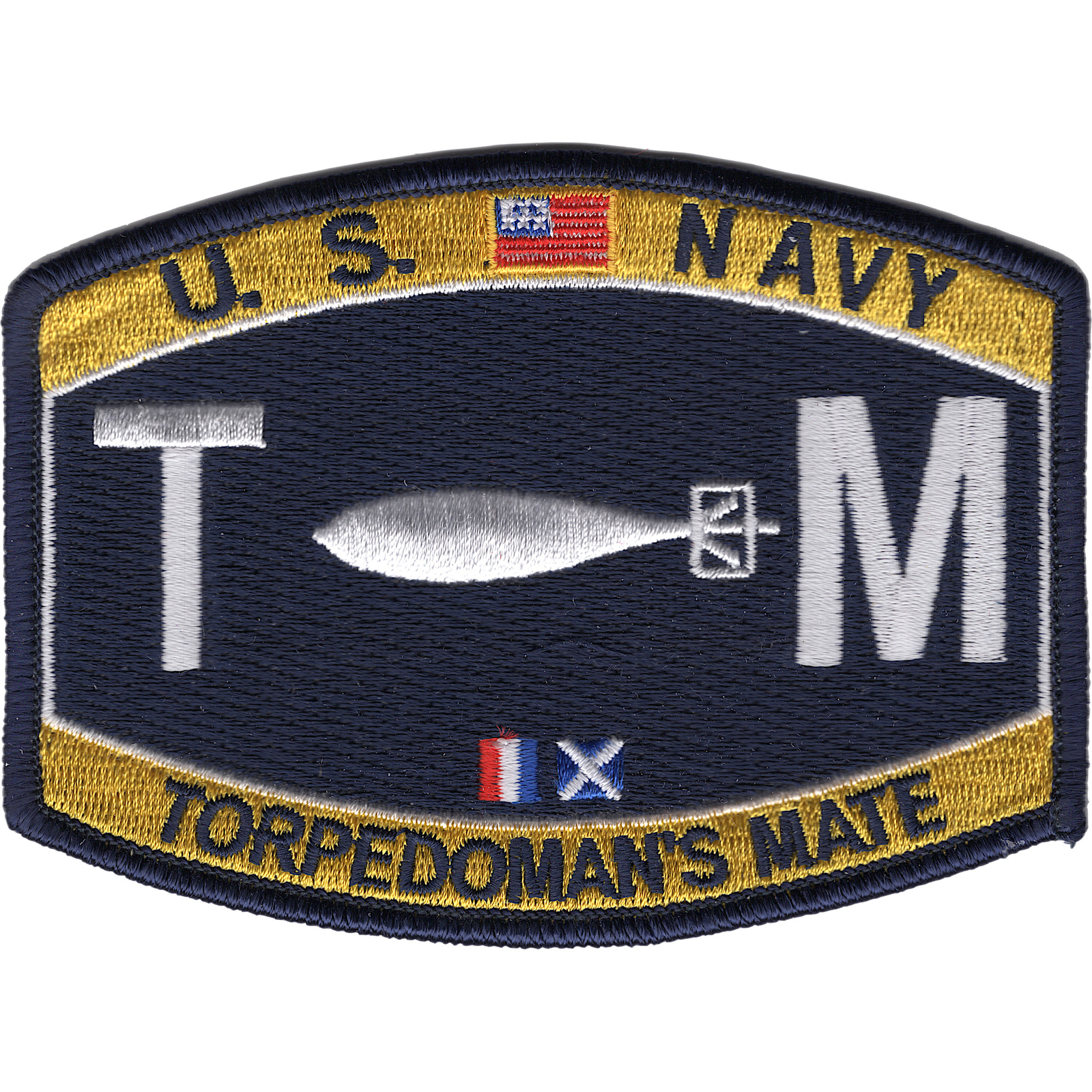 Torpedoman's Mate Deck Rating TM Patch