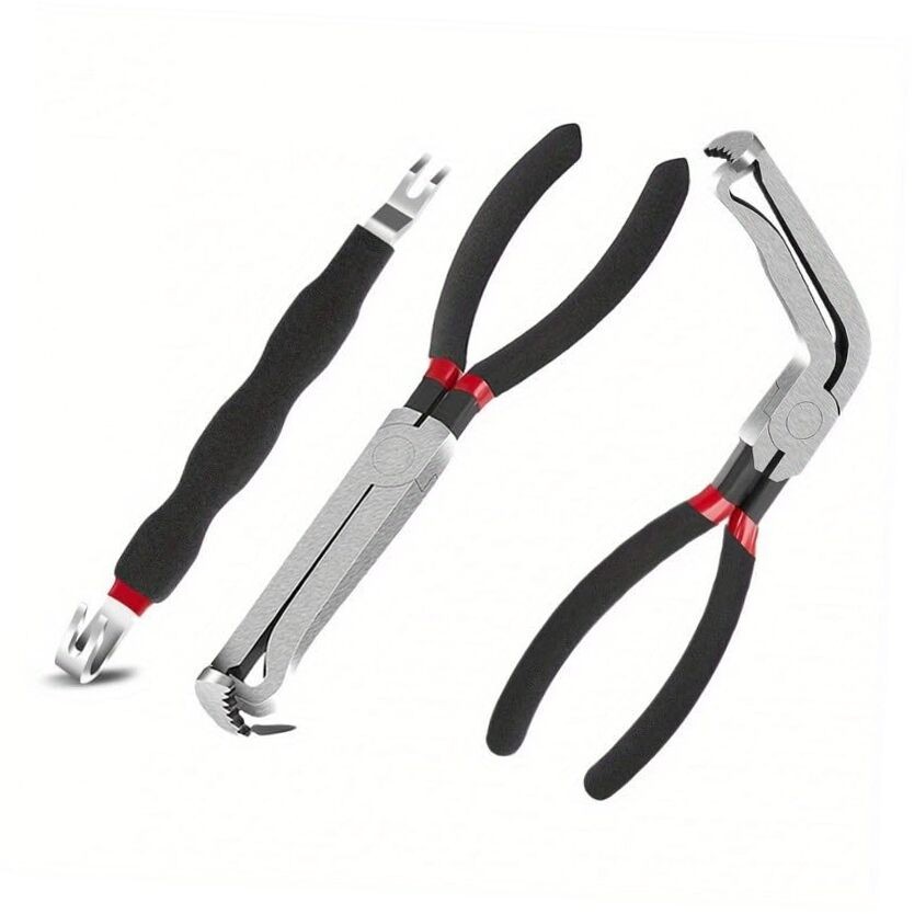 3-Piece Automotive Electrical Connector Pliers - 37960, 37980 & 13120