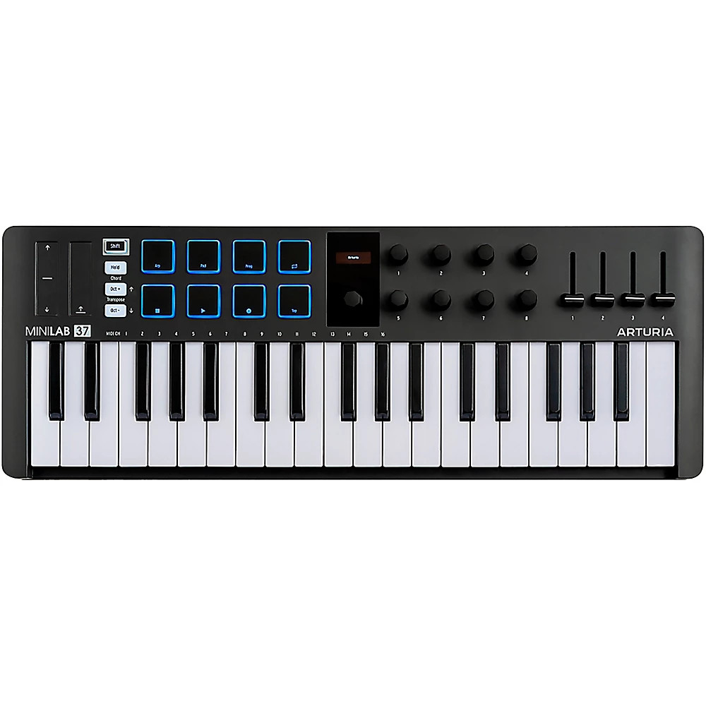 Arturia MiniLab 37 MIDI Controller - Black