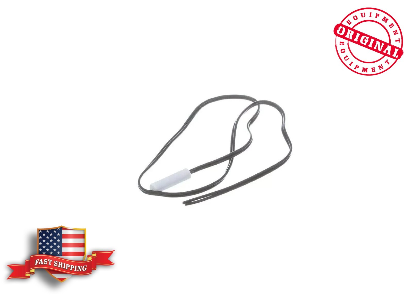 OEM WR55X29875 Haier GE Defrost Thermistor Sensor Genuine New