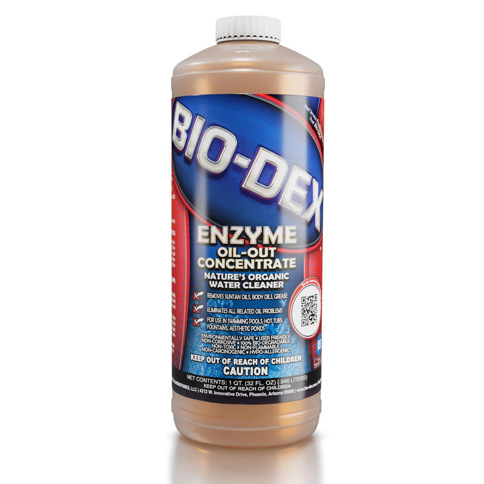 Bio-Dex Enzyme Oil Out, Quart (OO132)