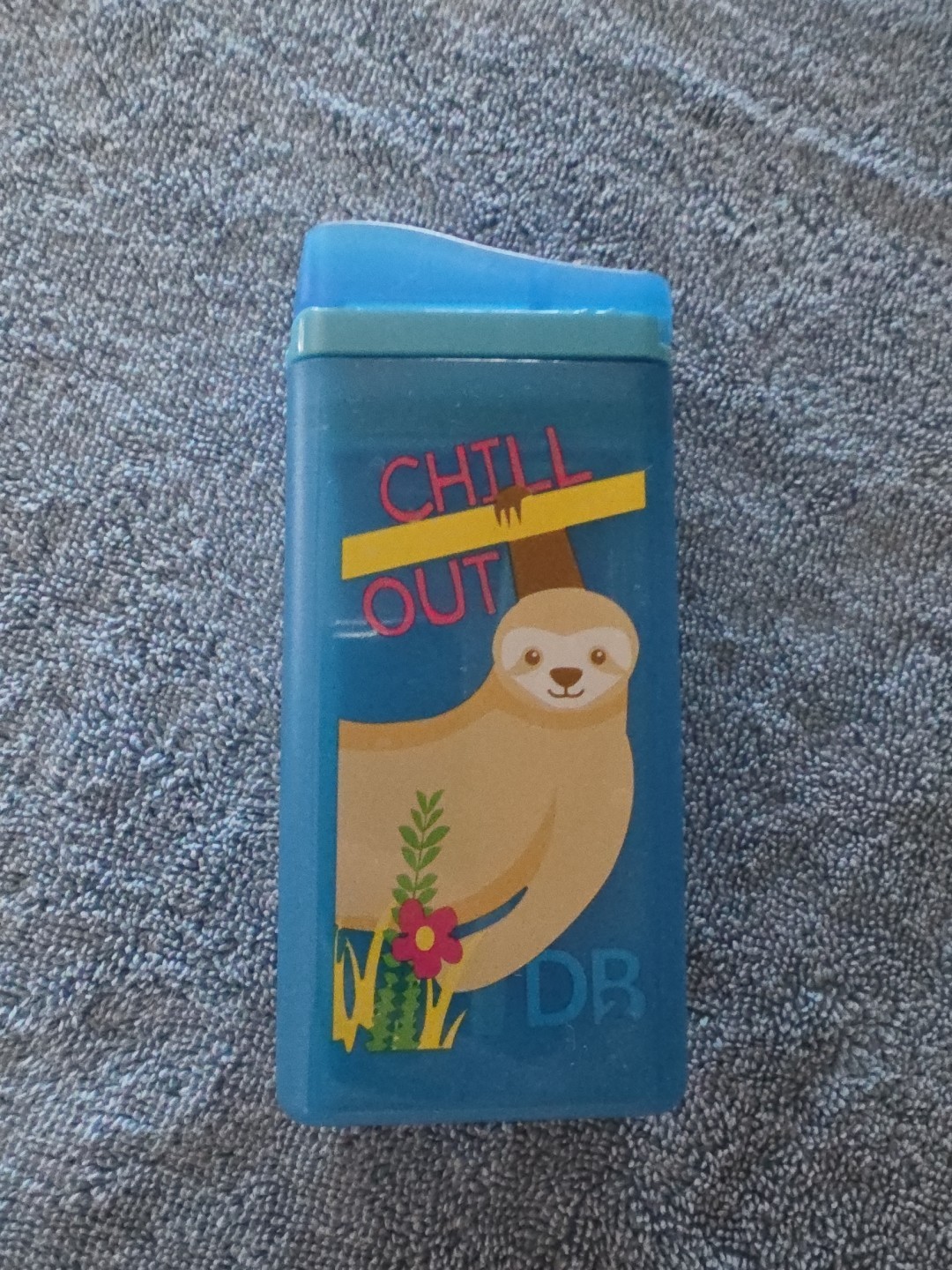 Cute Plastic Sloth Drink Box