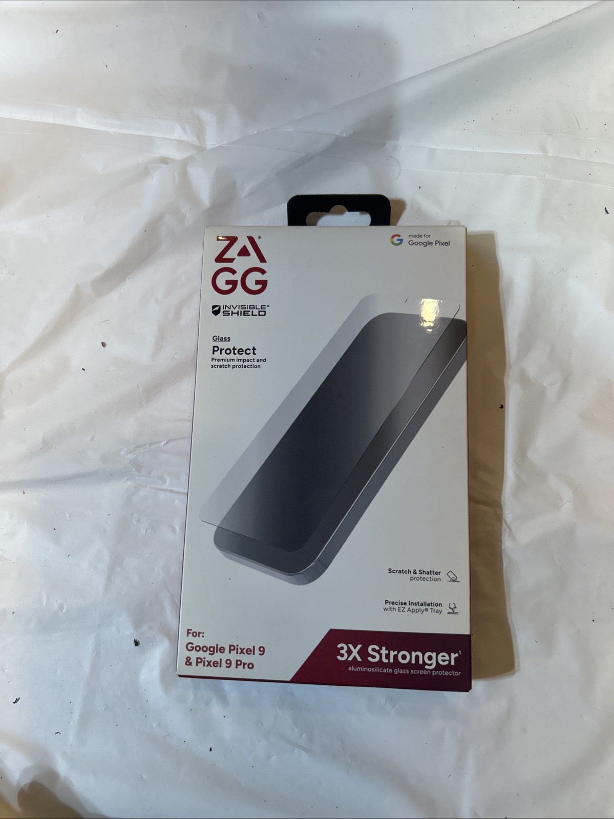 ZAGG Tempered Glass Screen Protector For Pixel 9/ 9pro