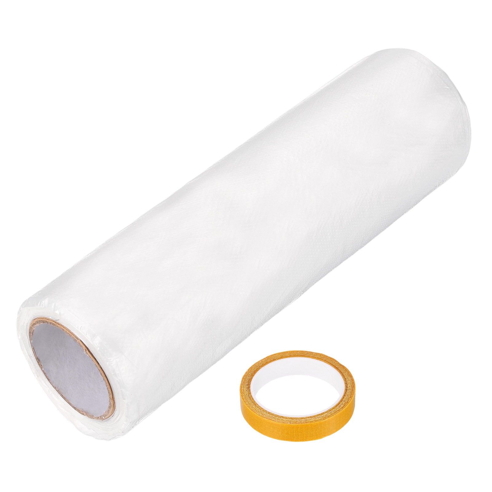 8M/26FT Air Conditioner Blowing Bag Flexible  Extended Pipe Bag with Tape, Clear