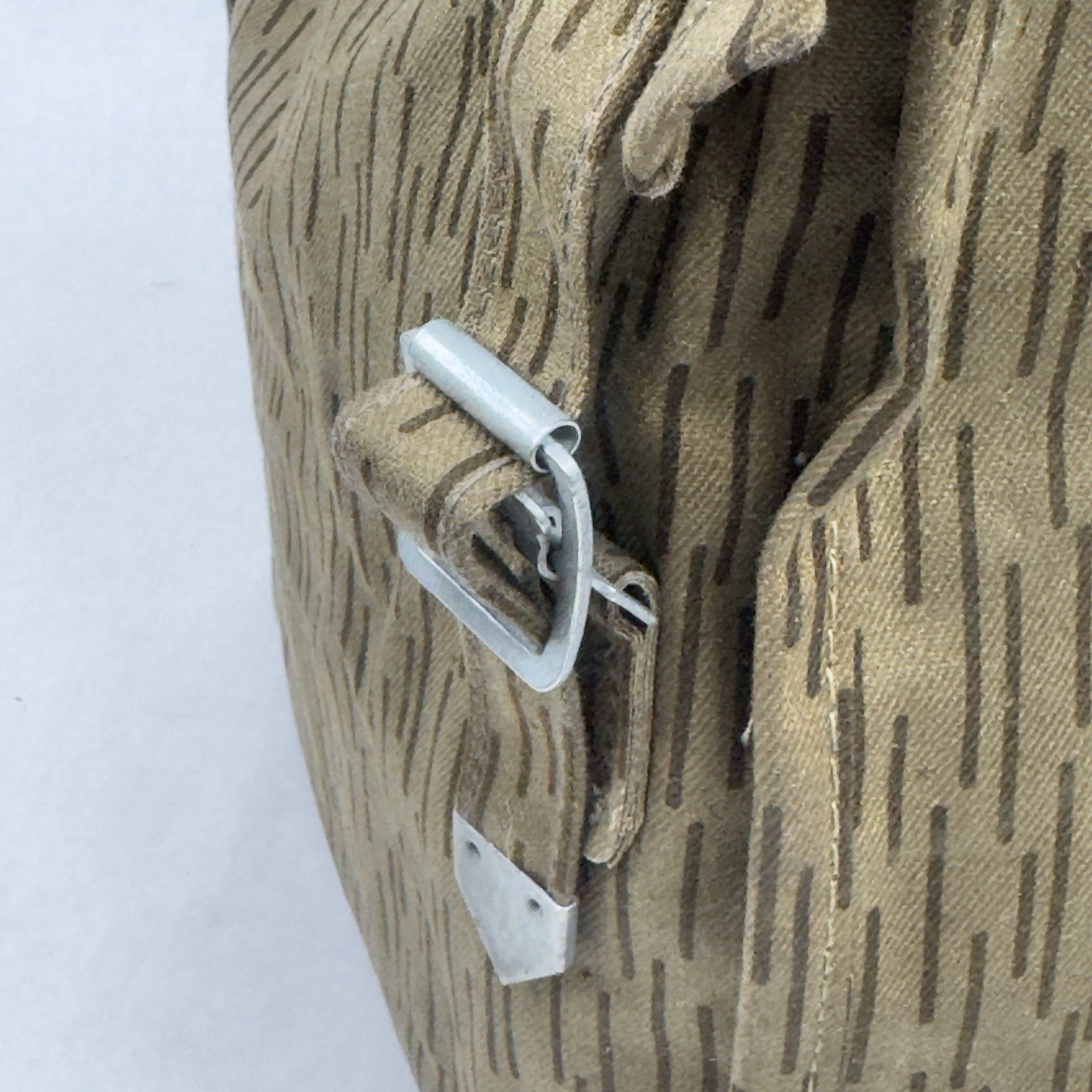Cold War East German Camo Combat Pack Backpack Military Surplus Rain EUC