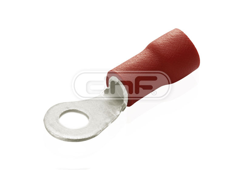 (100 PACK) 8 GAUGE RED RING TERMINALS ELECTRICAL WIRE CONNECTORS 5/16"
