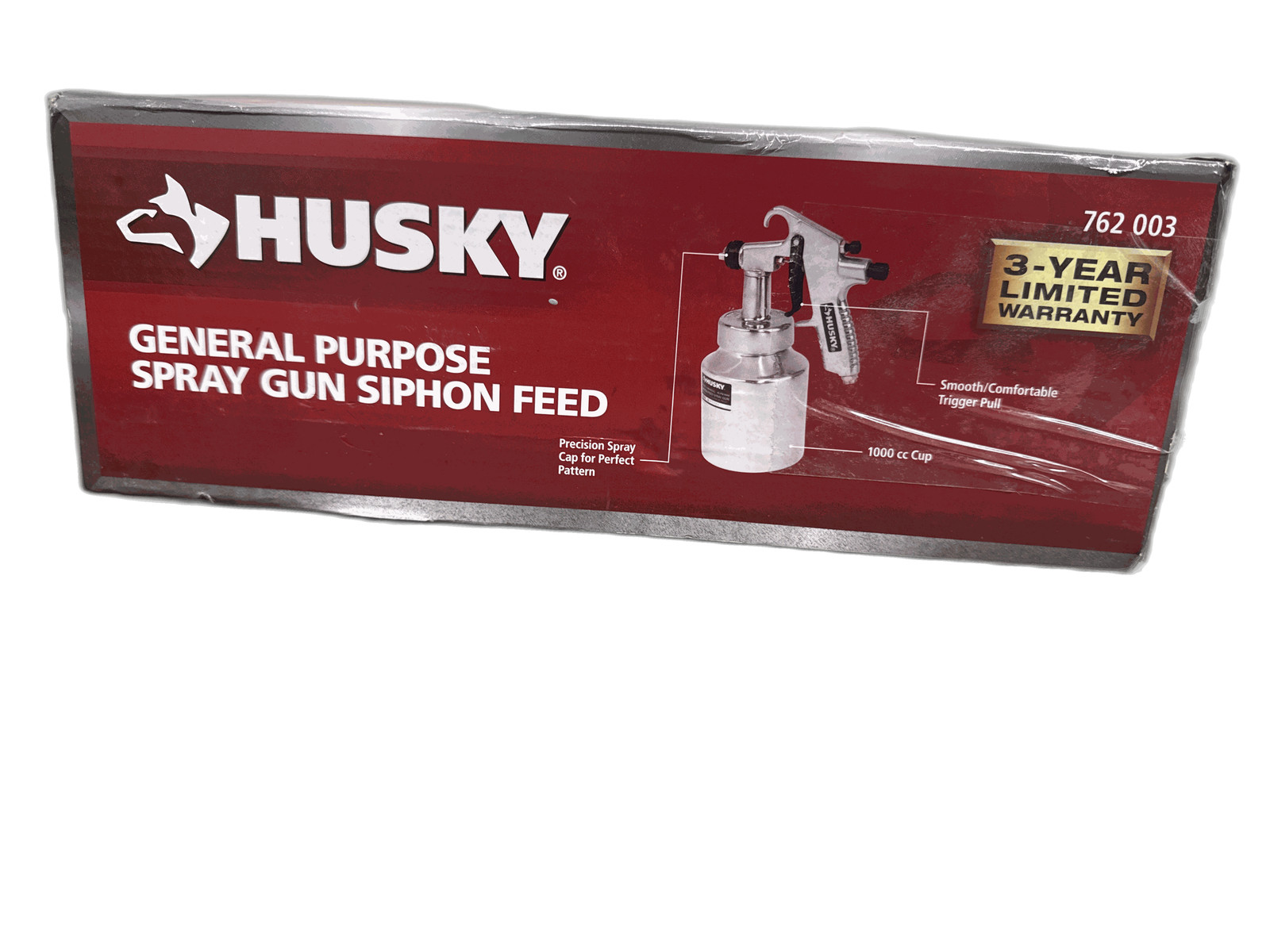 Husky Siphon Feed General Purpose Spray Gun