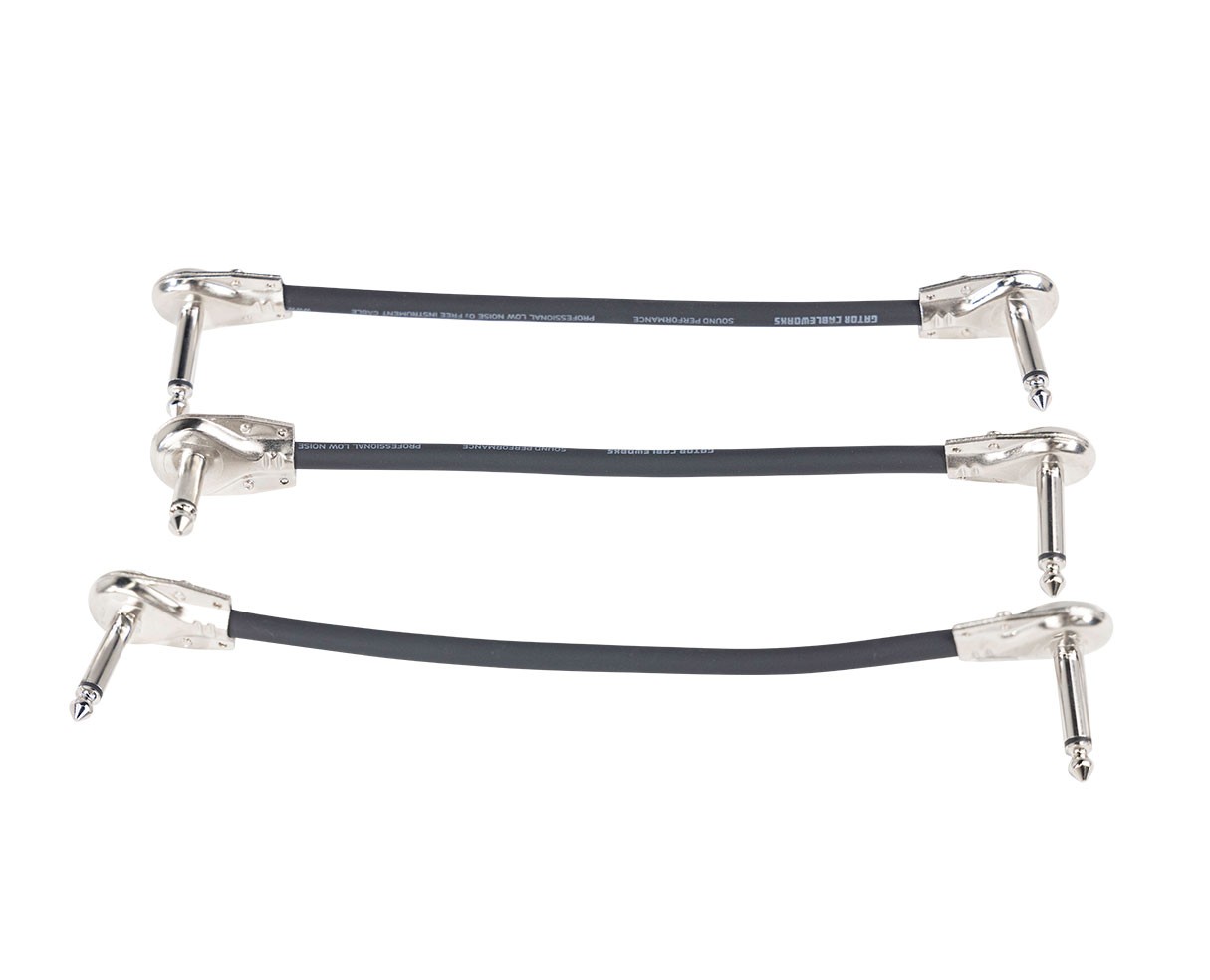 NUX Loop Core Stereo Looper Pedal + Gator Patch Cable 3 Pack