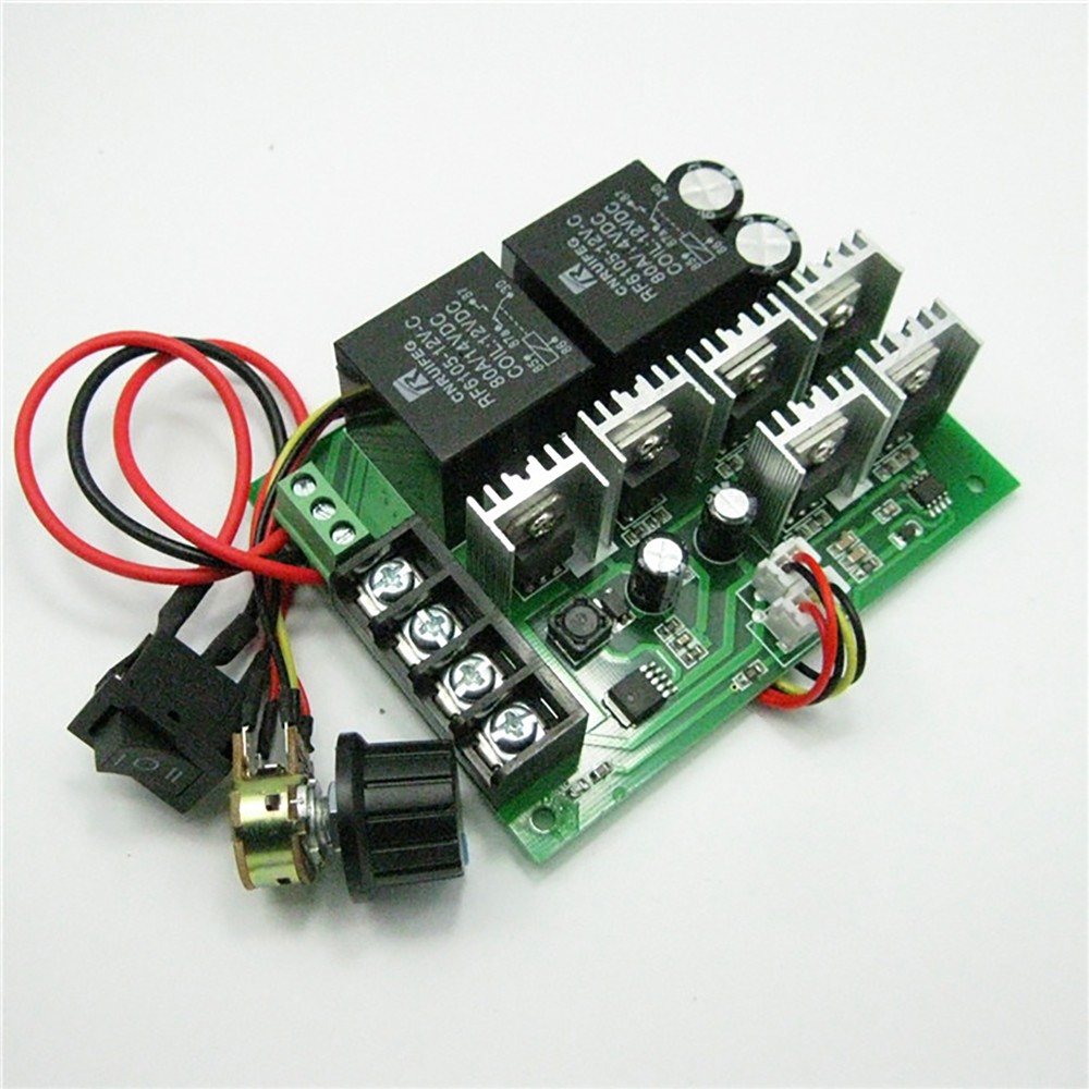 Motor Speed Controller 40A Forward Reverse DC Motor Controller for Brushed Motor