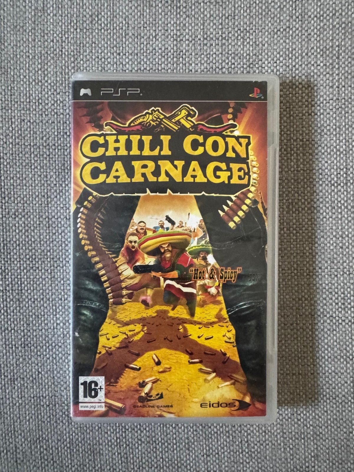 psp Chili Con Carnage Game REGION FREE (Works On US Consoles)