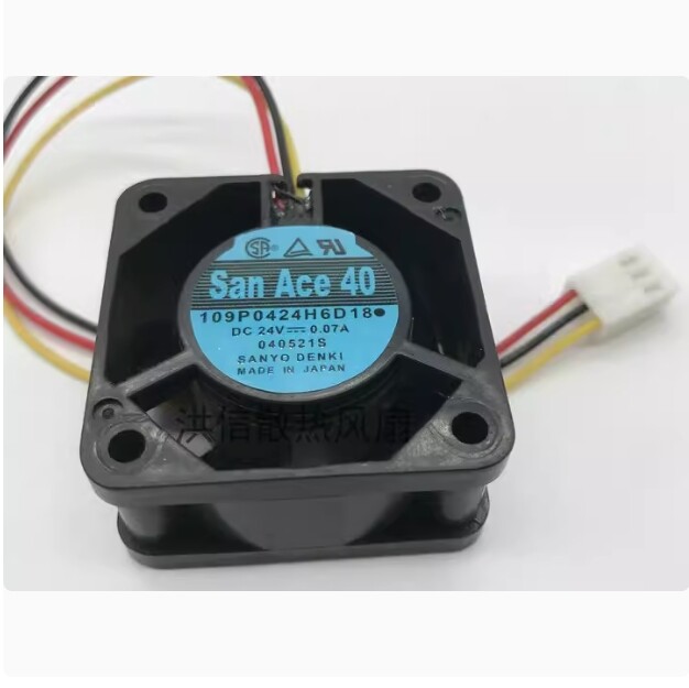 109P0424H6D18 24V 0.07A For Japanese Sanyo SANYO 40 * 40 * 20 Fanuc fan