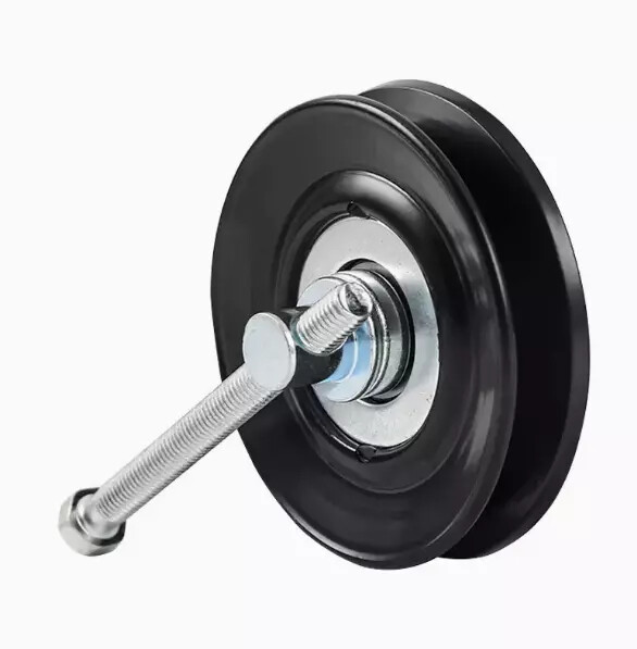 For Komatsu Hyundai Sany Excavator Air Conditioning Belt Tensioner Pulley A Slot