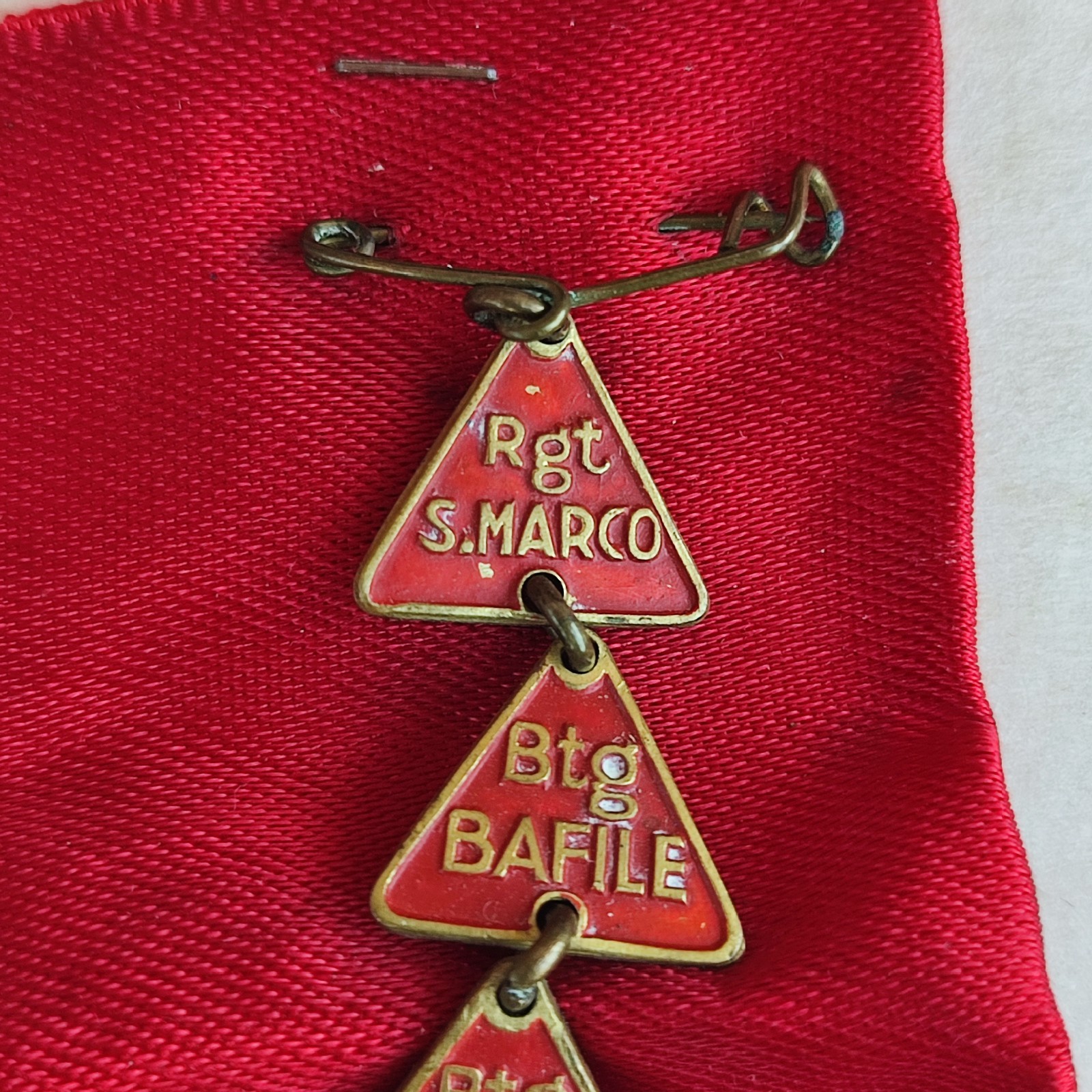 SAN MARCO REGIMENT BADGE ITALIAN BATTALION IN CHINA CHINA VENICE PIN