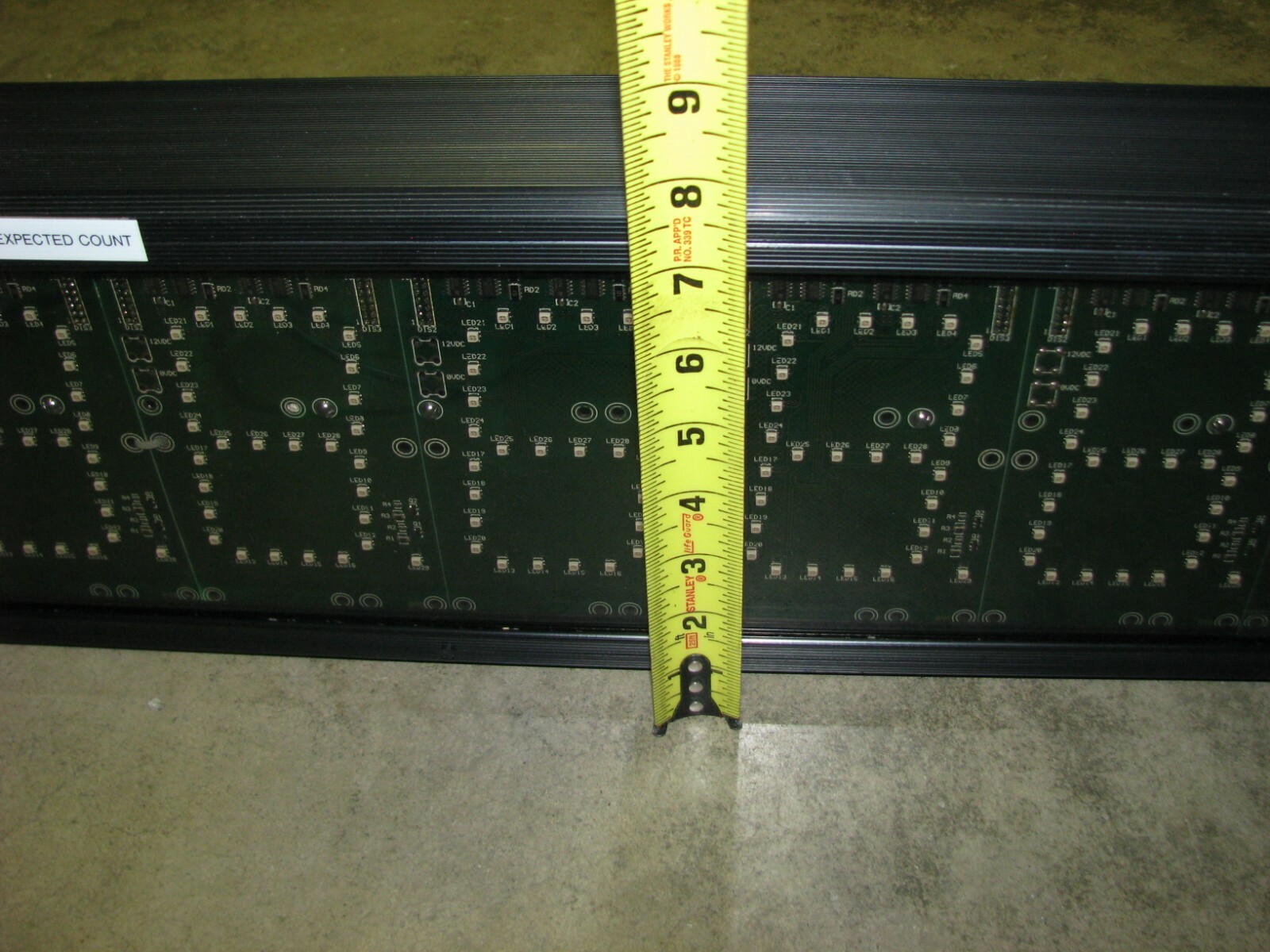 VORNE LED Number Number Board 87/805-4D-8TX