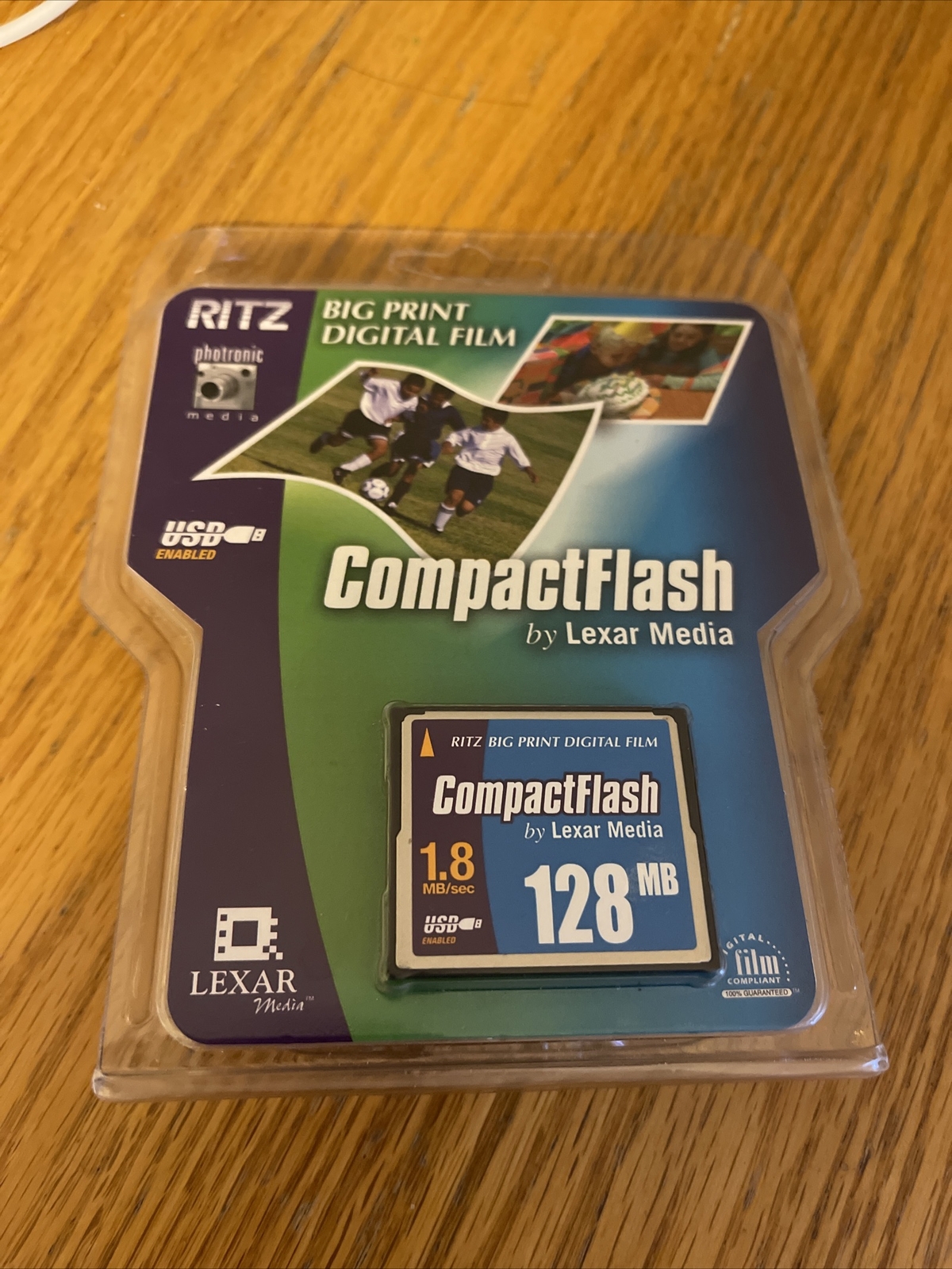 Lexar Media 128MB Starter Media Card Compactflash