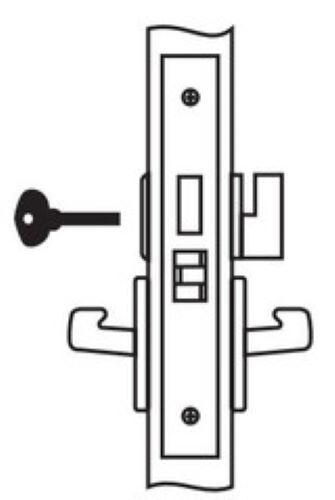 ACCENTRA (FORMALY YALE SECURITY) AUR 8802FL - 626 PRIVACY AUGUSTA