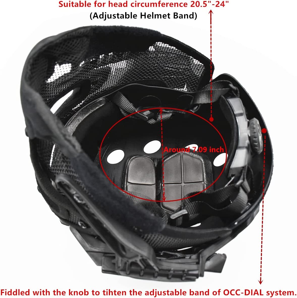 Tactical Protective Goggles G4 System Full Face Mask Helmet Paintball GREEN