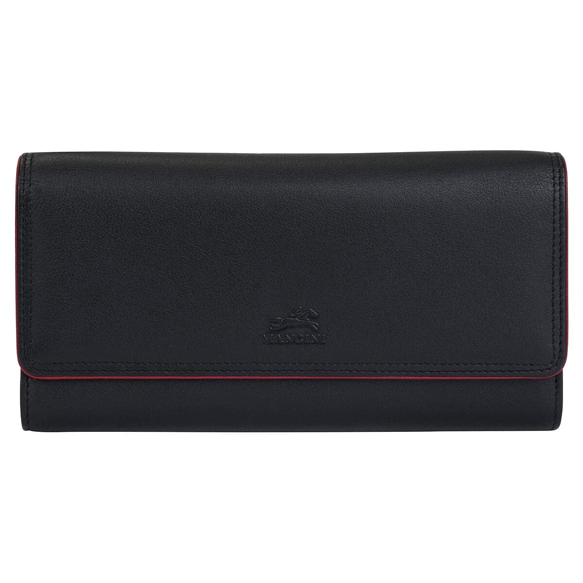 Mancini Sonoma Women’s Leather Quad fold Wallet with Enhanced RFID Protection