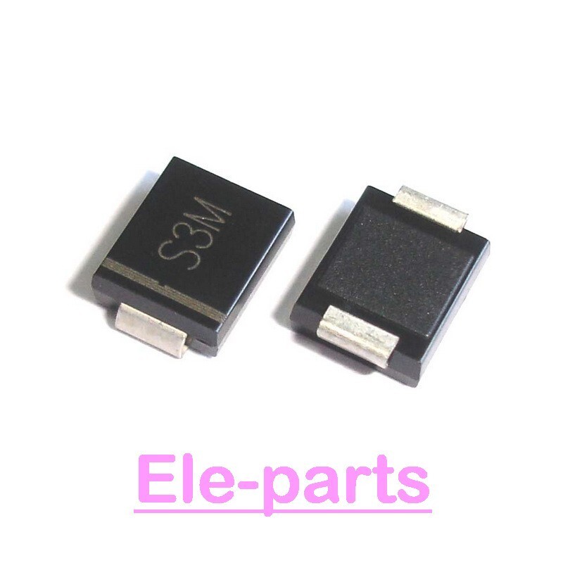 50 PCS 1N5408 S3M IN5408 DO-214AB SMC 3.0amps  Silicon Rectifiers Diode Chip