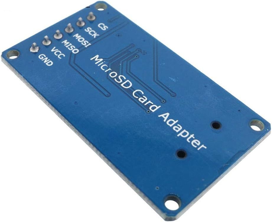 5-Pack Micro SD TF Card Reader Modules – SPI Interface for Arduino Projects
