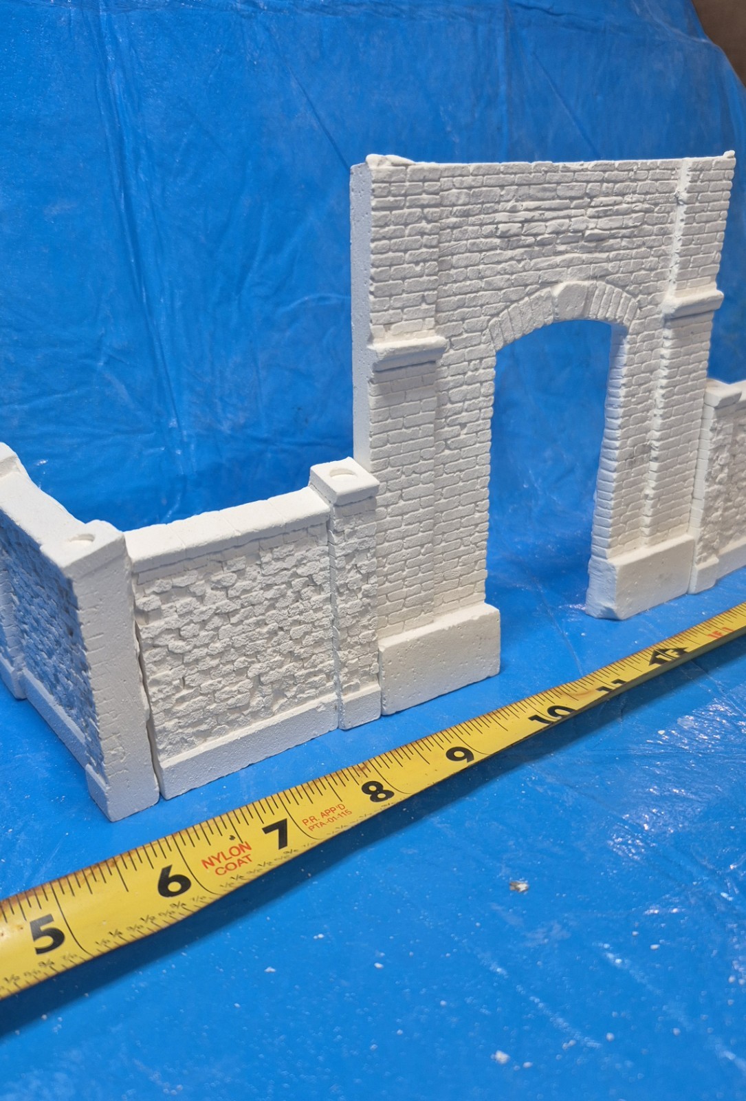 1:35 / 1:32 WWII garden wall kit. hydrostone