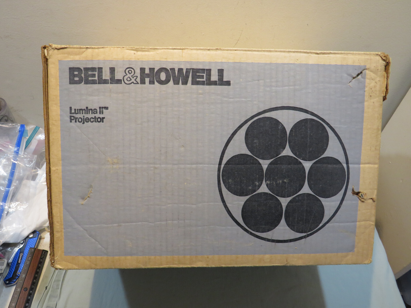 Vintage Bell & Howell Lumina II MX33 Film Projector, Tested and Works, READ note