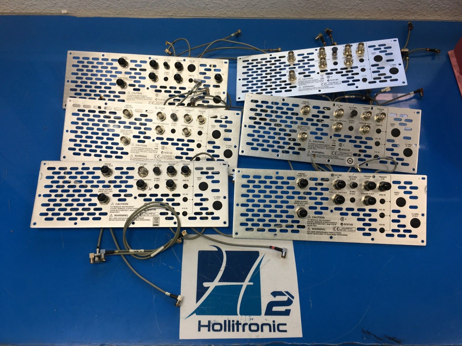 Lot of 6 Keysight/Agilent E4440 Back Panels