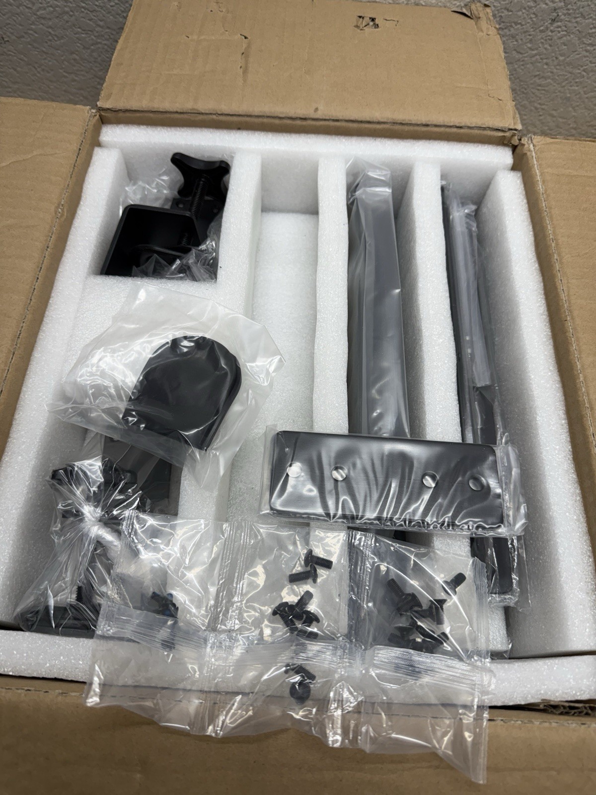 VIVO MOUNT-KB05E Keyboard Slider Tray Black Complete Under Desk Mount -OB