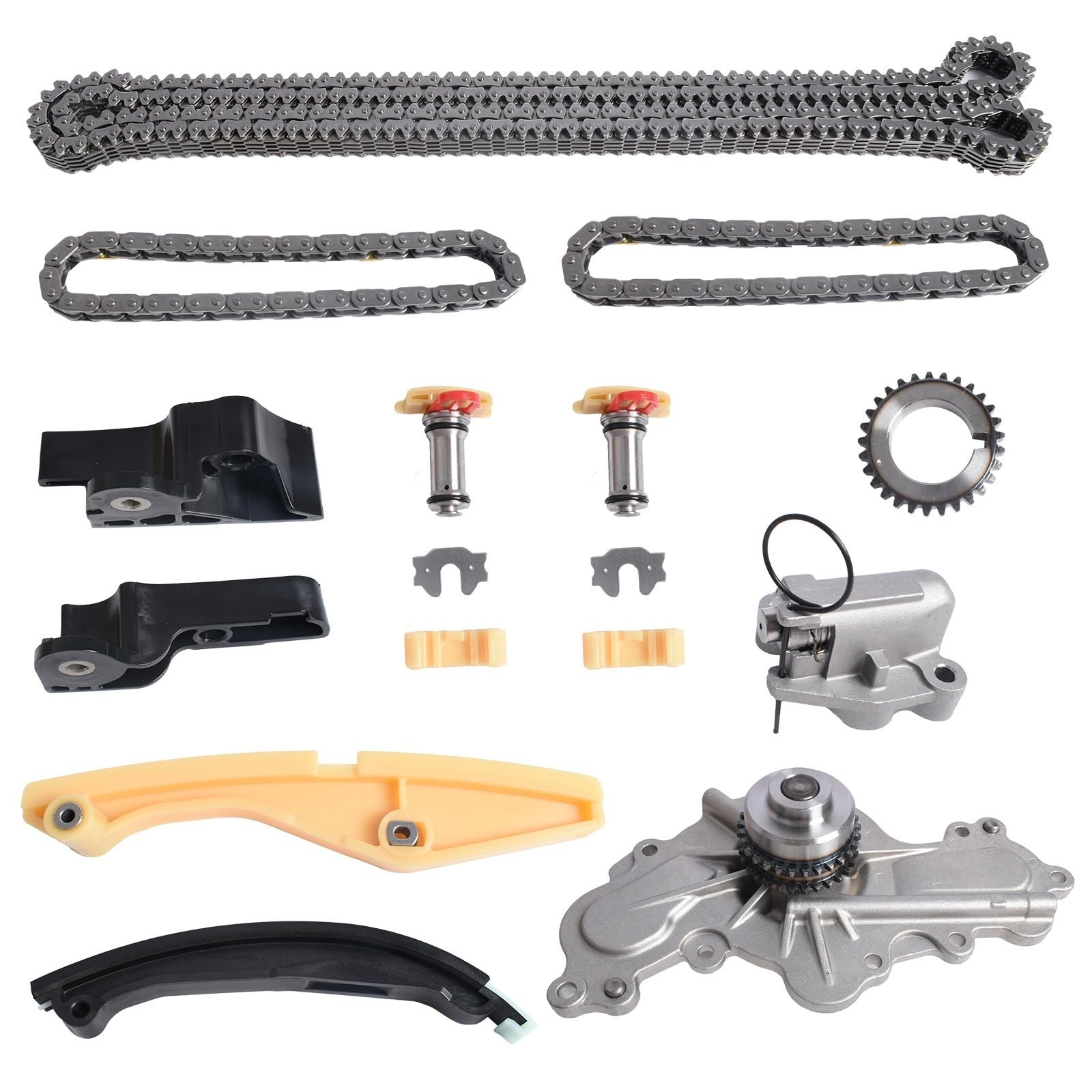 Timing Chain Kit w/Water Pump for 2011-2019 Ford F150, Explorer, Edge, Taurus...