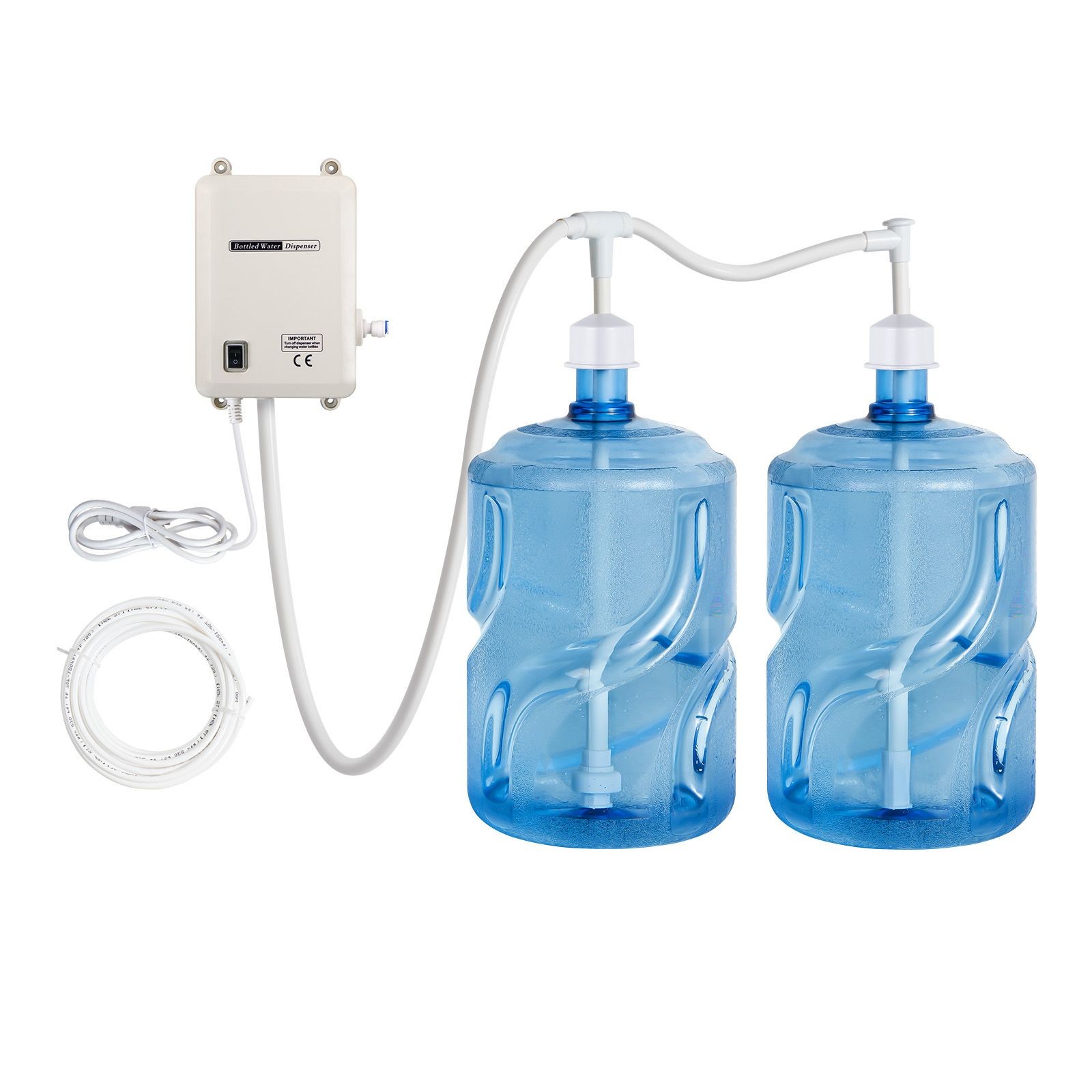 Dual 5 Gallon Water Pump for Fridge, Coffee Maker, Ice Machine