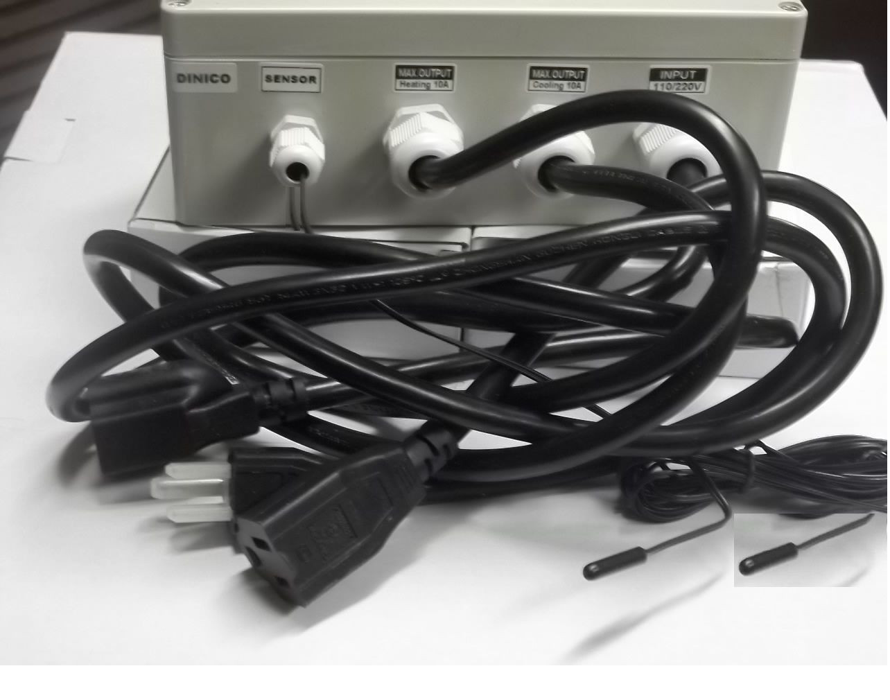 Plug & Play Differential Temperature Controller Water Heater Solar Panel Pump