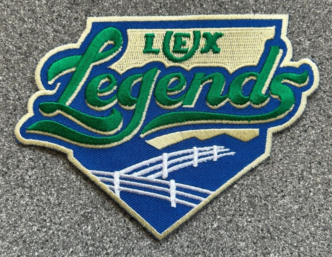 LEXINGTON LEGENDS SOUTH ATLANTIC MINOR LEAGUE BASEBALL 5" SECONDARY TEAM PATCH