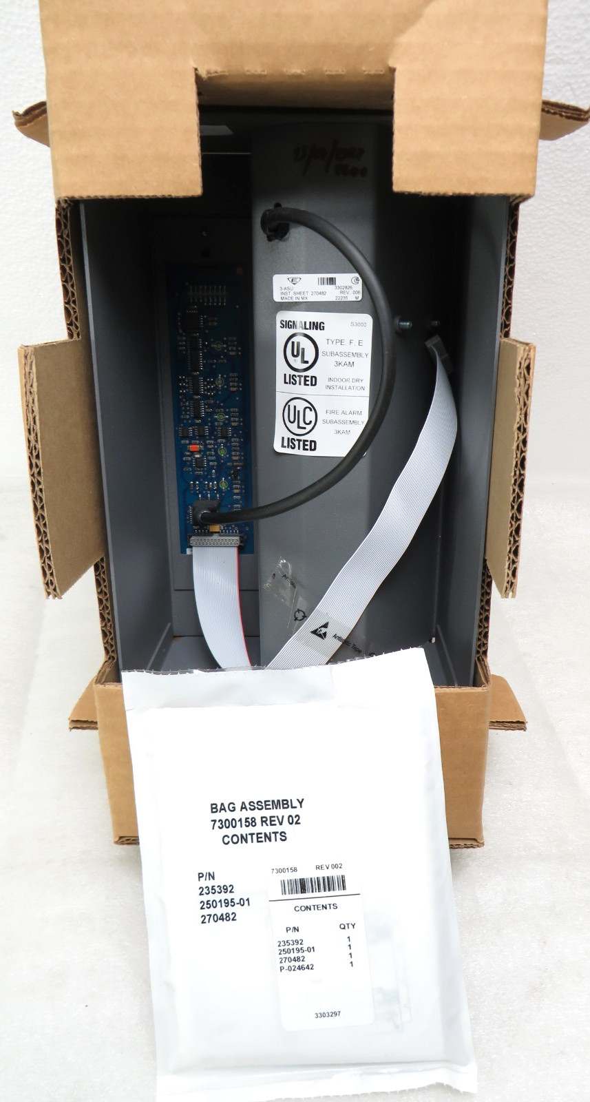 Edwards EST 3-ASU Audio Source Unit 235286 [CTOKT]