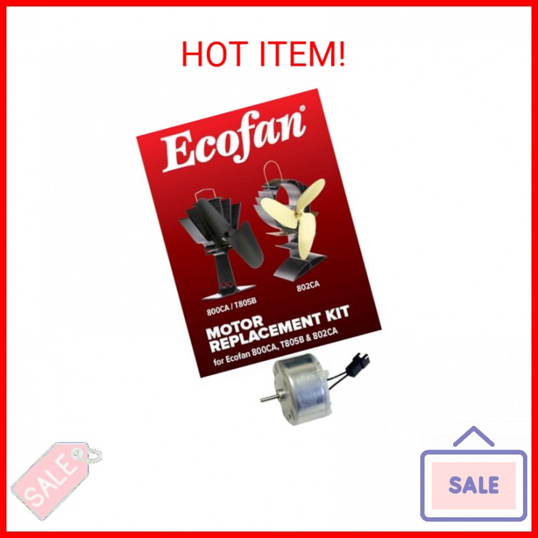 Ecofan Replacement Motor Kit, MRKCA02, for Models 800CA, 815CA, 802CA, Extend th